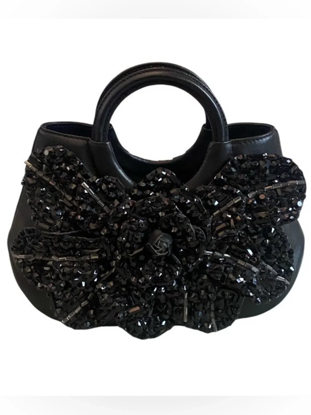 Anne Fontaine Scarlett star jet black with black crystals-limited Edition